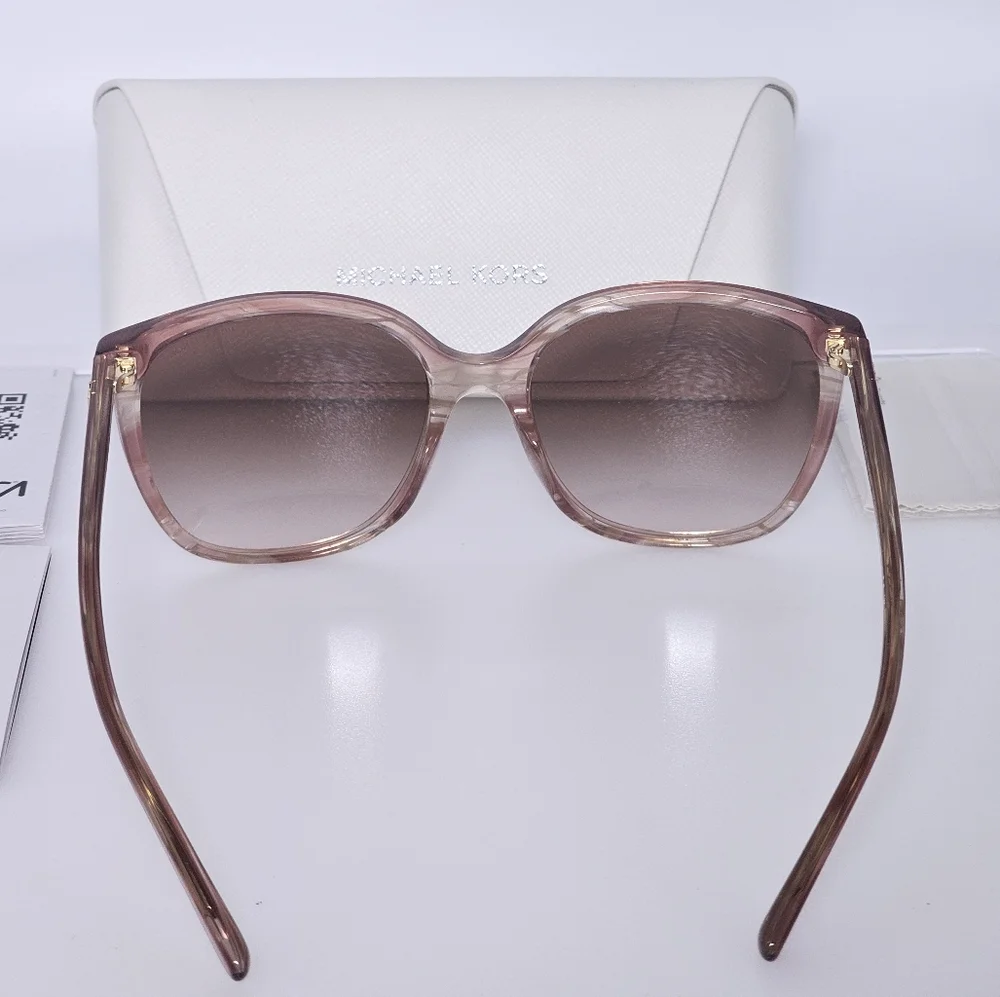 Michael Kors Women's Sunglasses gradient MK2137U 317513 57 Anaheim Tan Blush - Picture 8 of 14